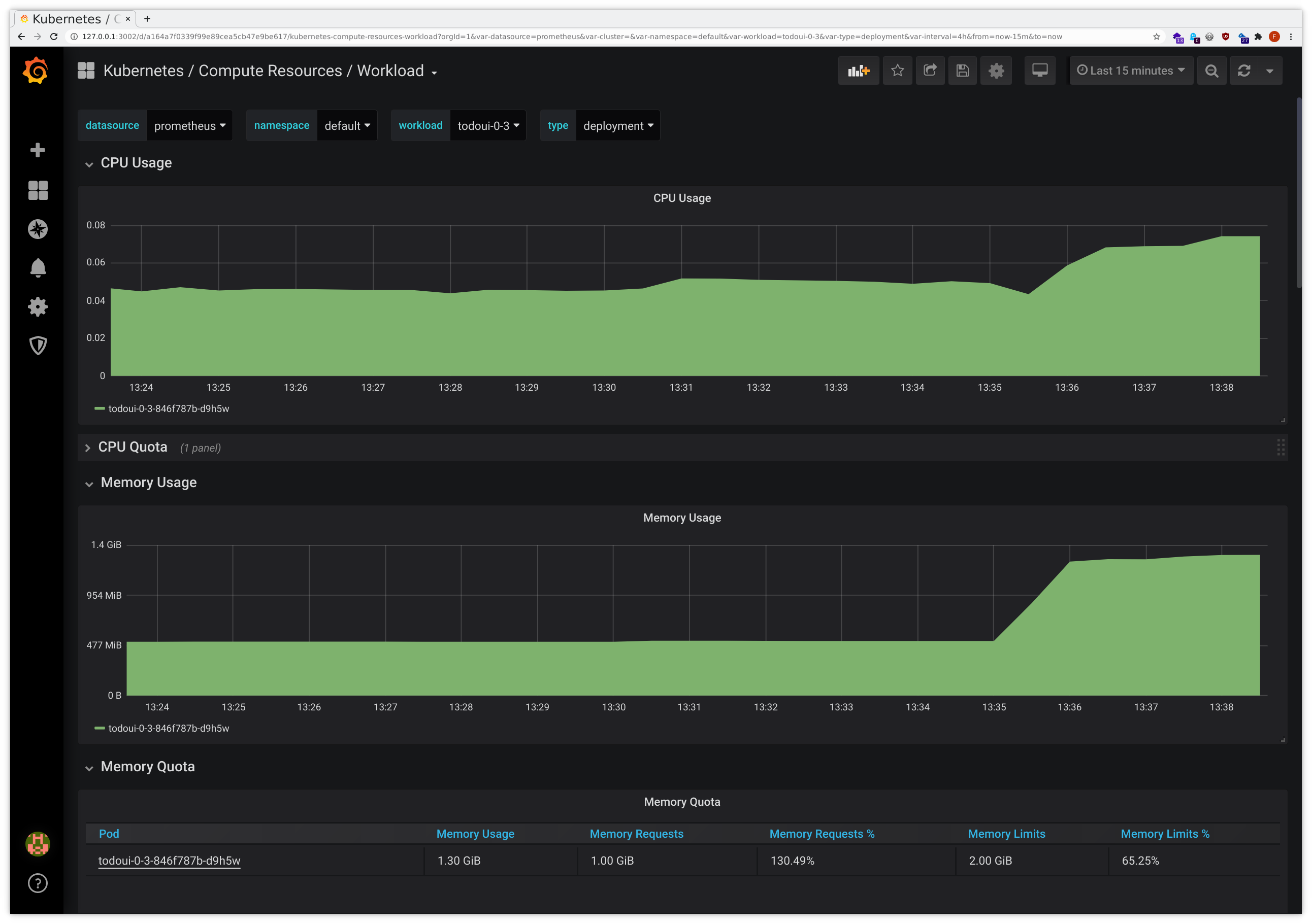 Memory Leak - Workload